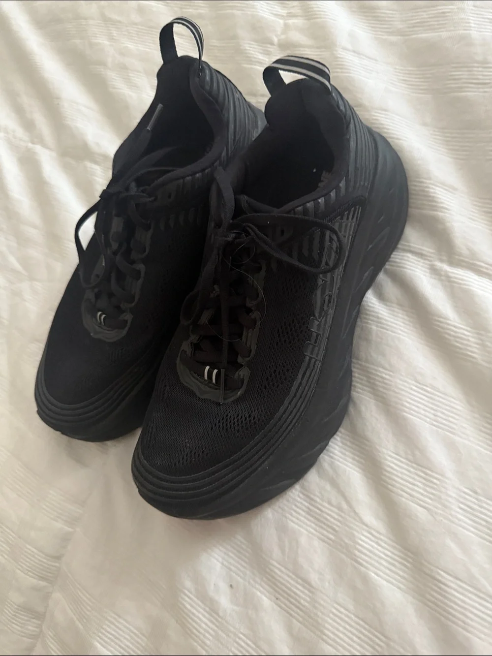 HOKA ONE ONE Women’s Black Lightweight Running Trainers